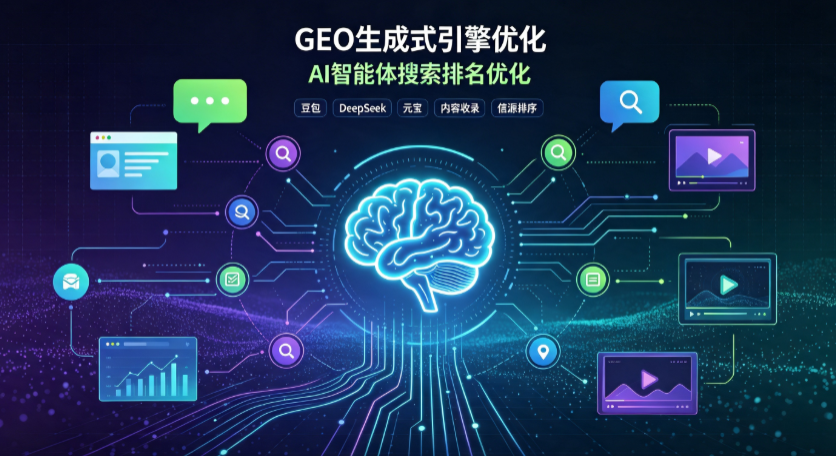 上饶县GEO 浪潮来袭：生成式引擎优化崛起，创作者争抢豆包、DeepSeek、元宝智能体流量入口